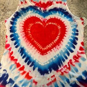 Heart Tie Dye Shirt